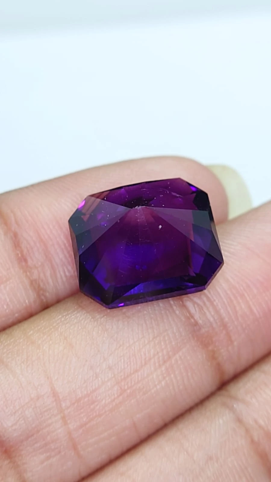 8.9ct Siberian Type Amethyst From Nigeria — view 5